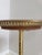 Transitional 1970s Vintage Brass Pedestal Side Table With Florentine Engraving and Fine Detail For Sale - Image 3 of 11