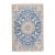 Pasargad DC Light Blue Silk & Wool Rug For Sale