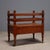 Wood Vintage Mahogany Magazine Rack For Sale - Image 7 of 8