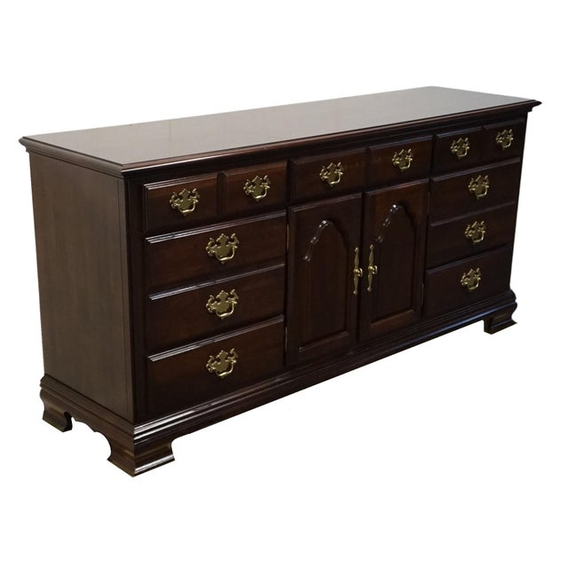 Kincaid Furniture Cherry Mountain III Traditional Style 69" Triple Door Dresser 71-160 For Sale - Image 4 of 12