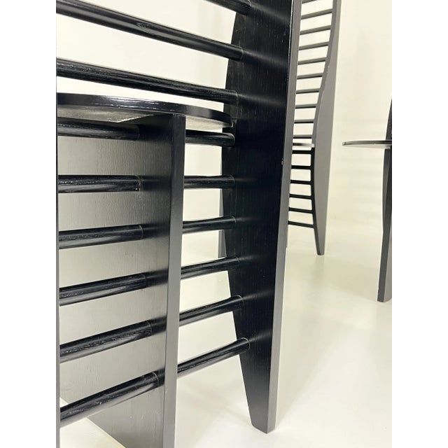 Vintage Sculptural Chairs, 1980, Set of 4 For Sale - Image 12 of 18