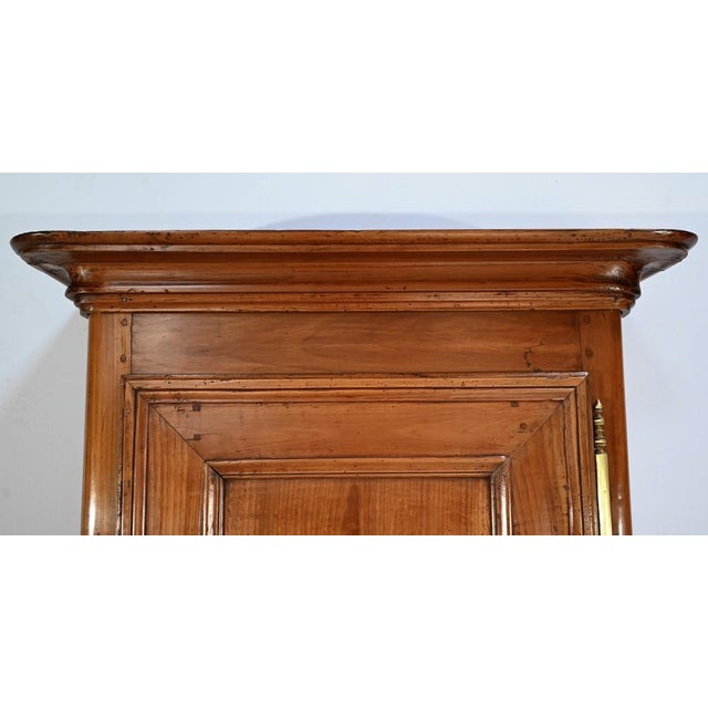 Wood Buffet Cabinet in Cherry For Sale - Image 7 of 18