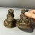 Pair of Bronze Qilin Statues – 2.8" Mythical Beast Figures on Octagonal Bagua Bases For Sale - Image 4 of 8