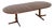 Vintage Danish Extending Dining Table, 1960s For Sale