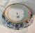Antique White Vintage Blue and White China Bowl For Sale - Image 8 of 11