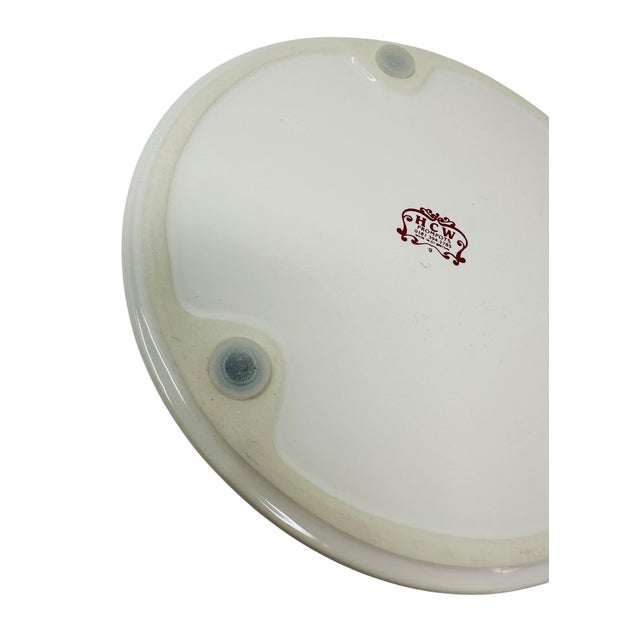 Pristine Jumbo Brakspear’s Pub Ashtray - 8.5" Unused Museum Grade - 1990s HCW Prompots Britain - Original Feet - Large Cigar Vide-Poche For Sale - Image 10 of 12