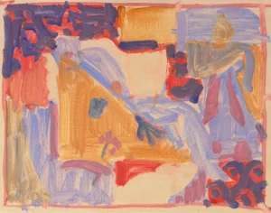 'Reclining Nude' by Victor Di Gesu, Carmel Artist, Paris, Louvre, Academie Chaumiere, San Francisco Art Association, Los Angeles County Museum of Art