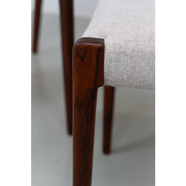 Danish Rosewood Chairs Model 71 by Niels O. Møller for J.L. Møllers, 1970s, Set of 6 For Sale - Image 14 of 18