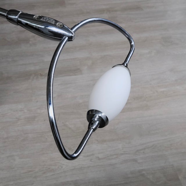 Dedika Egoluce Wall Lamp in Chromed Metal by P. Pepere, 1990 For Sale - Image 12 of 18