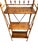 Wood Early 20th Century Victorian English Burnt Bamboo Bookshelf For Sale - Image 7 of 16