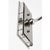 Hulton 17" Cordless Single Sconce in Polished Nickel with White Glass Shade Designer: Thomas O'Brien Finish: Polished...