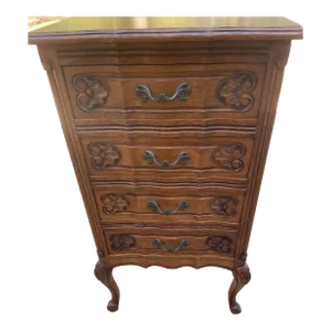 Vintage French Four Drawer Lingerie Chest