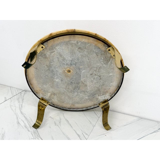 Muller of Mexico Mid Century Onyx Coffee Table by Arturo Pani, Muller's of Mexico, 1960's For Sale - Image 4 of 11