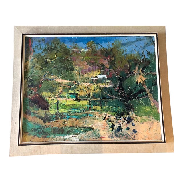 1930’s Renis Zusters Oil Painting For Sale