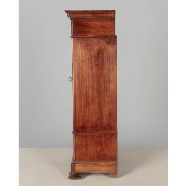Louis Philippe 19th Century French Louis Philippe Style Wall Cabinet For Sale - Image 4 of 8