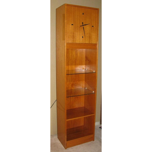 Danish Modern Grandfather Clock Shelf Chairish