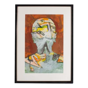 Abstract Mixed Media Painting by James L. Bruch