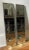 Art Deco beveled edge rectangular matching mirrors. Designed to be hung in a staggered fashion or side by side. Perfect...