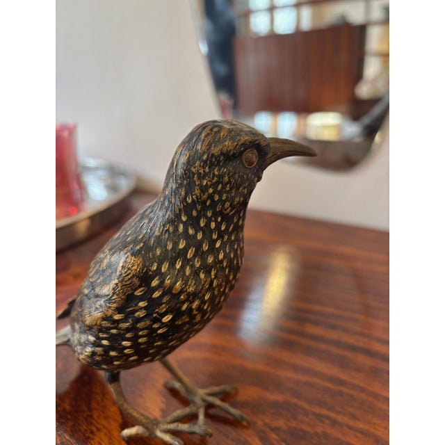 Viennese Bronze Animal Figure Bird Star from F. X. Bergmann For Sale - Image 6 of 8