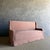 Not Yet Made - Made To Order Brussels Slip Covered Settee Bench For Sale - Image 5 of 9