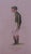 Art Sz: 10"H x 6"W Frame Sz: 15 3/4"H x 11" w/ celadon green matte George Alexander Baird (30 September 1861 – 18 March...
