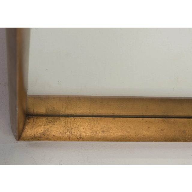 1950s Vintage Italian Gilt Eglomise Mirror For Sale In Philadelphia - Image 6 of 8