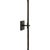 Kelly Wearstler for Visual Comfort Signature Axis Large Linear Sconce in Bronze For Sale