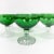 Forest Green Forest Green Anchor Hocking Sherbet Cira 1950’s - Set of 8 For Sale - Image 8 of 11