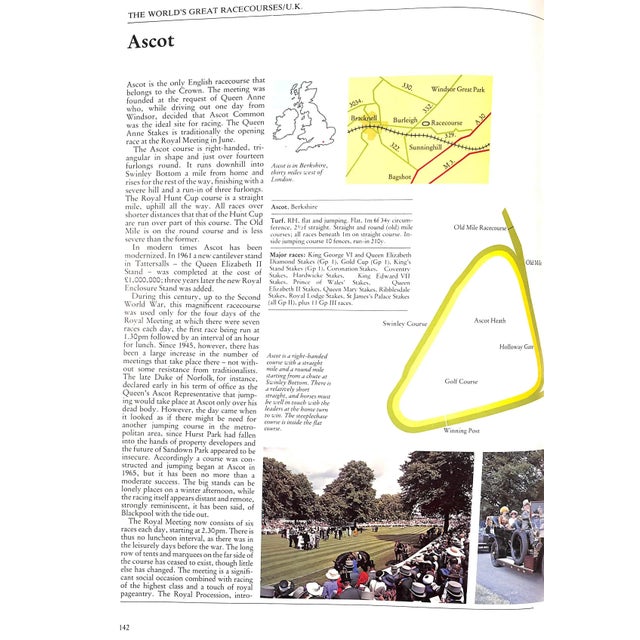 "Horse Racing: The Complete Guide to the World of the Turf" 1981 Herbert, Ivor [Advisory Editor] For Sale - Image 4 of 11