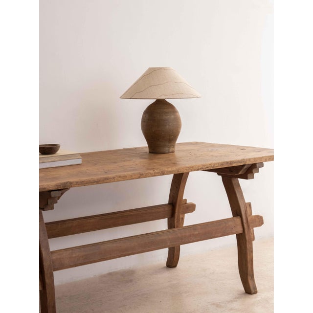Swedish Pine Goat Table For Sale - Image 4 of 12
