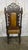 Set of 6 Antique Jacobean Hunt Chairs in Heavily Carved Oak With Cognac Leather For Sale - Image 14 of 18
