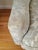 Antique White Baker Furniture Company Sloping Arm Club Chair #1 For Sale - Image 8 of 12