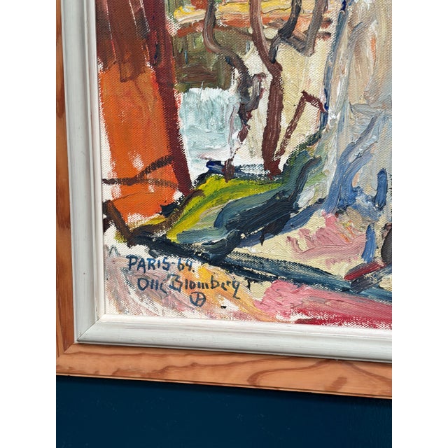 1960s Olle Blomberg, Paris, 1964, Oil on Panel, Framed For Sale - Image 5 of 18