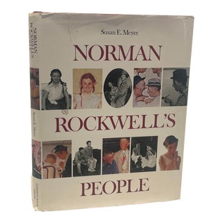 Norman Rockwell's People Hardcover Book by Susan E. Meyer 1987 For Sale