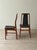 Black Danish Mid-Century Rosewood High-Back Dining Chairs- A Set of 4 For Sale - Image 8 of 12
