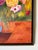 Orange 1990's Paula Kufs Still Life Painting, Framed For Sale - Image 8 of 12