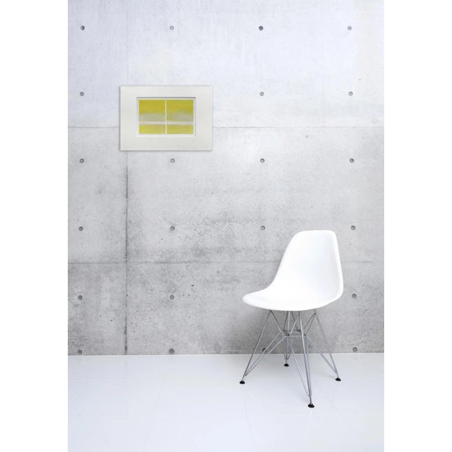 Beeswax, resin and pigment on archival paper mounted on archival board matted. Edition: Unique, Unframed. This work is...