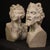 Satyr and Bacchante, 1880, White Marble Sculptures, Set of 2 For Sale - Image 10 of 13