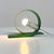 Green Loop Table Lamp, 1980s For Sale - Image 4 of 8