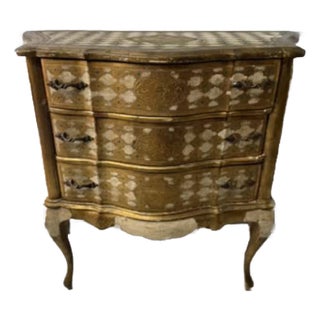 1910s French Florentine Chest For Sale