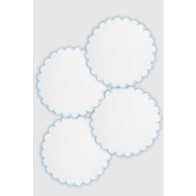 Coasters in 100% highest quality linen. Made in Spain by our craftspeople since 1880. Labeled by Maker,Labeled with...