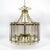 Gold Brass & Smoked Glass Ceiling Lamp, 1970s For Sale - Image 8 of 8