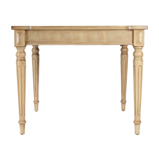 Transitional Vincent Multi-Game Card Table, Beige For Sale - Image 3 of 9