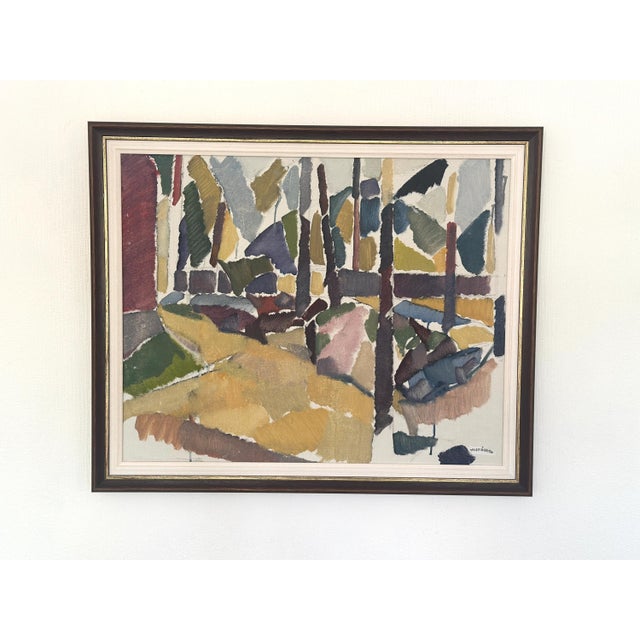 Alex Öberg, Autumn Planes, 1960s, Oil on Canvas, Framed For Sale - Image 4 of 13