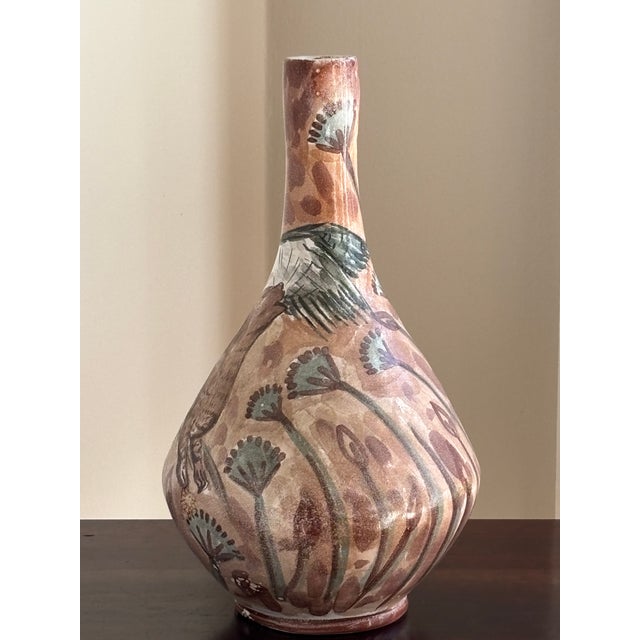 Mid 20th Century Large Mid-20th Century Mexican Tonalá Pottery Vase For Sale - Image 5 of 18
