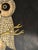 Black Mid-Century Couroc of Monterey California Hand-Inlaid Owl Round Black Serving Tray For Sale - Image 8 of 18