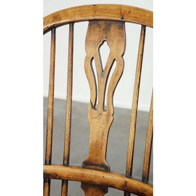 English Highback Windsor Chair For Sale - Image 9 of 12