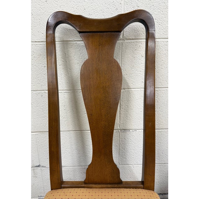 Vintage Ethan Allen Classic Manor Splat Back Dining Chairs 15-6001 - Set of 4 For Sale - Image 11 of 13