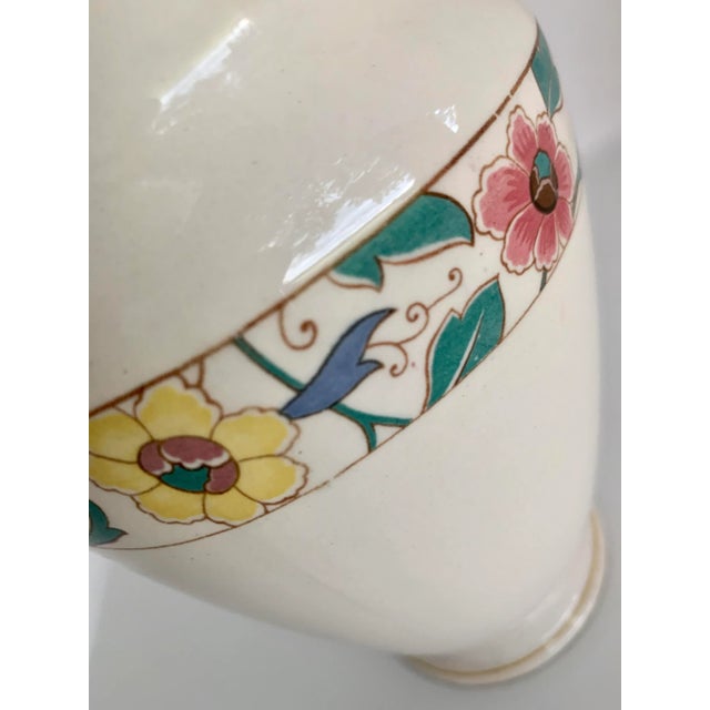 Johnson Brothers Vintage Johnson Brothers Pareek Chamonix Ceramic Pitcher For Sale - Image 4 of 12