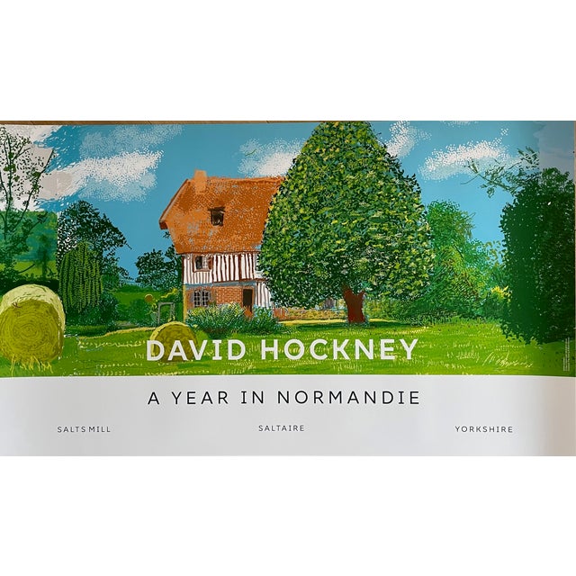 David Hockney, A Year in Normandie (Detail), 2020-2021, Print For Sale - Image 9 of 9